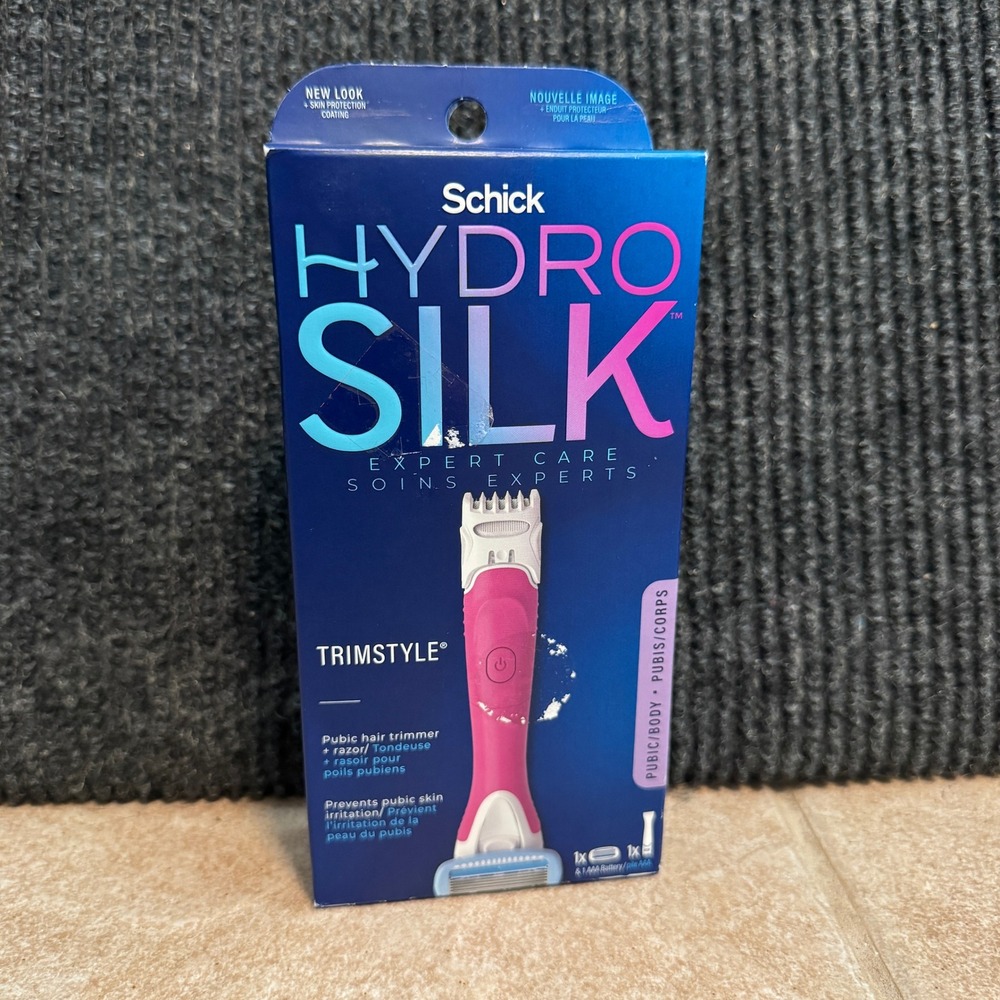 Schick Hydro Silk TrimStyle Trimmer Razor Sealed